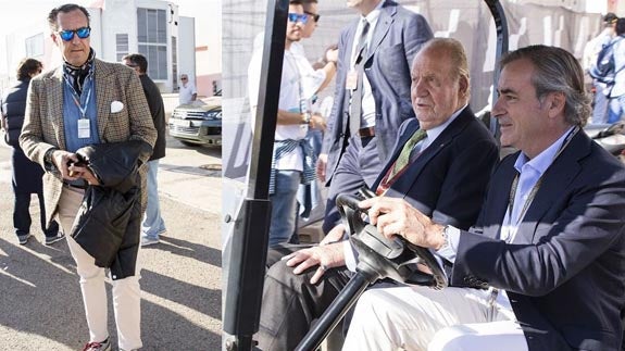 El Rey Juan Carlos y Marichalar coinciden en las motos