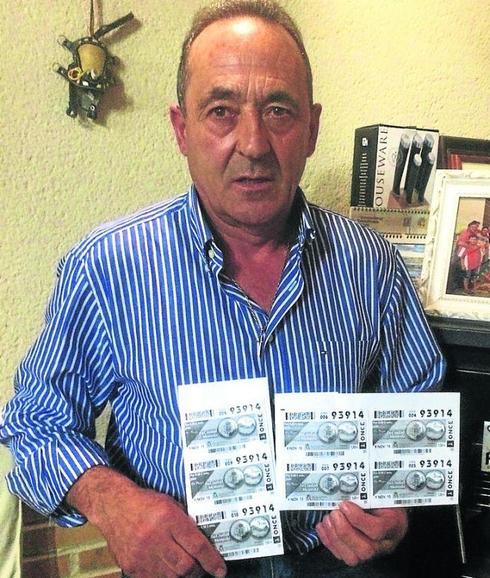 Un vecino de Nava gana la paga de 3.000 euros al mes de la ONCE durante 25 años