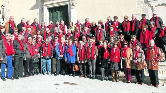 Los quintos del 45 celebran su 70 cumpleaños