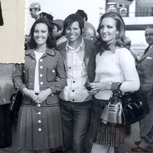 Carmen Lomana publica una fotografía con 18 años junto a El Cordobés