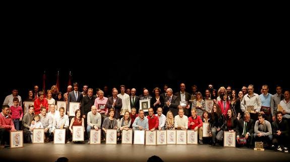 Álvaro de Arriba y Lorenzo Santolino, Salinas de Oro en los Premios del Deporte Salmantino