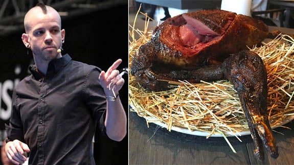 David Muñoz la lía con la fotografía del pato salvaje asado del Noma