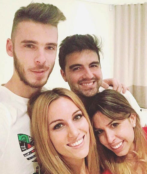 Edurne y David de Gea disfrutan de sus ratos libres en compañía de sus amigos