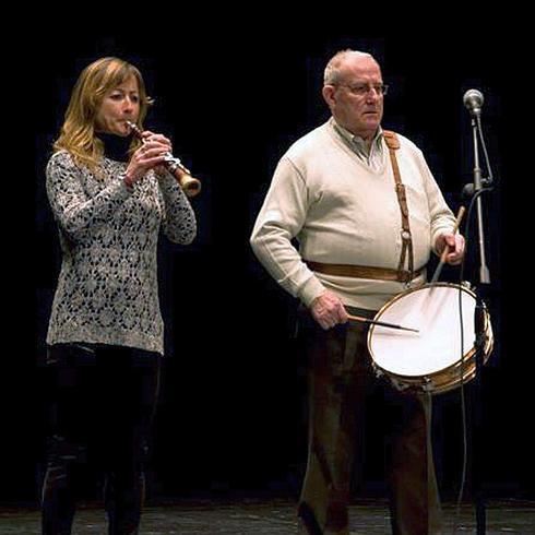 Mari Carmen Riesgo cierra el ciclo de dulzaineros en San Pedro de Gaíllos