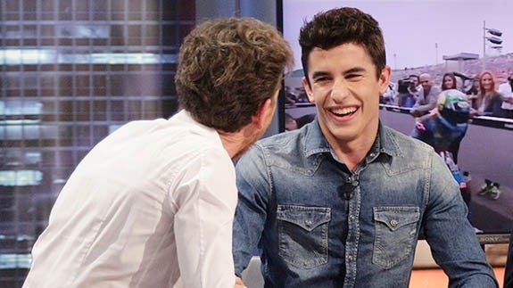 Marc Márquez quiere olvidar el tema de la patada de Rossi