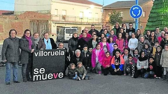 Villoruela se une para vestirse de Navidad