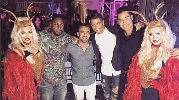Cristiano Ronaldo, de vacaciones en Florida