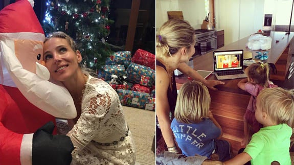 Elsa Pataky disfruta de la Navidad con Chris Hemsworth y sus tres hijos