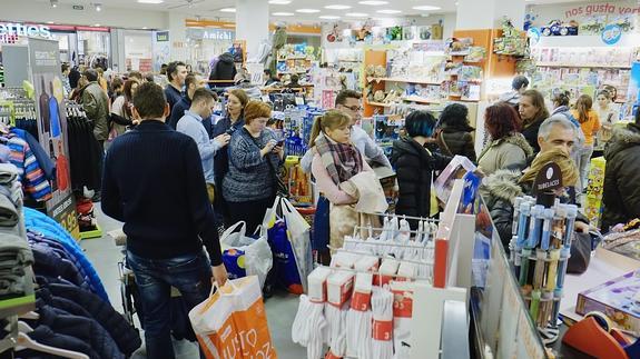 El comercio de Valladolid remata la campaña de Navidad con un repunte en las ventas