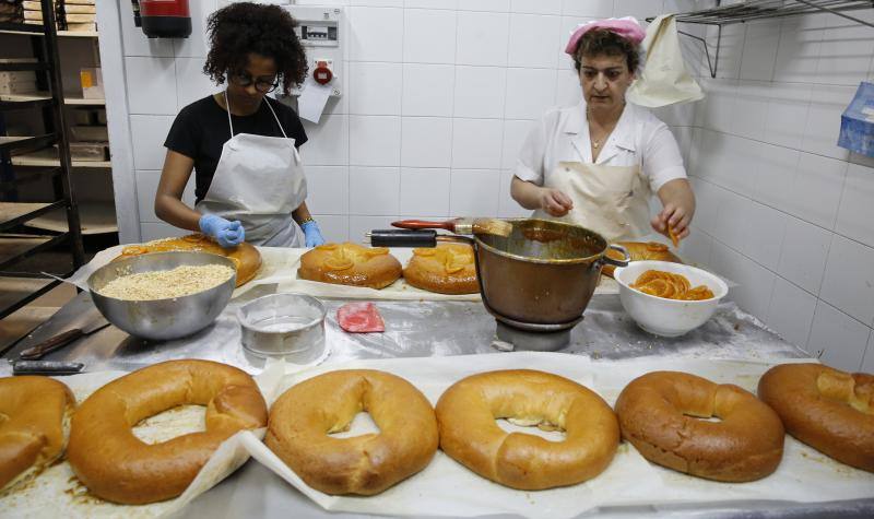El roscón de Villabáñez, el de Posadas y el de Belaria, los preferidos por los vallisoletanos