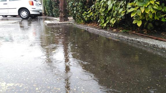 Las nubes descargan lluvia sobre toda la comunidad