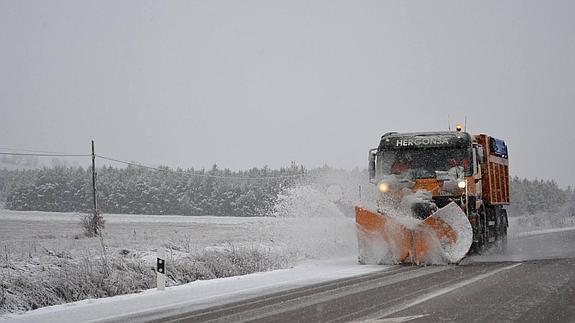 El norte de la provincia recibe la primera nevada del invierno