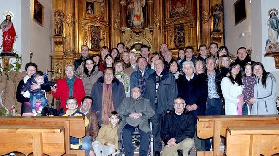 Melchor Muñoz sopla 100 velas en Olombrada