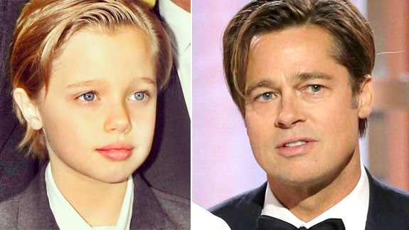 Brad Pitt ya tiene un doble... en casa
