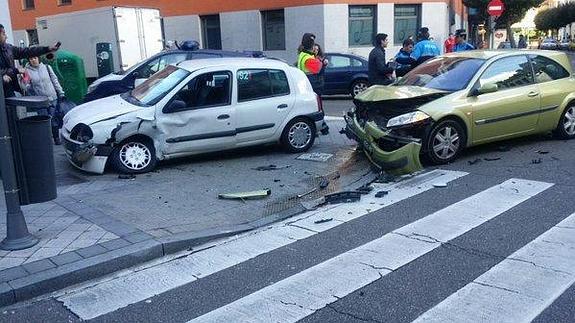 Jornada de accidentes en la capital