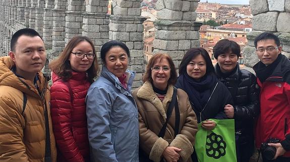 Segovia, un destino que gusta al turismo chino