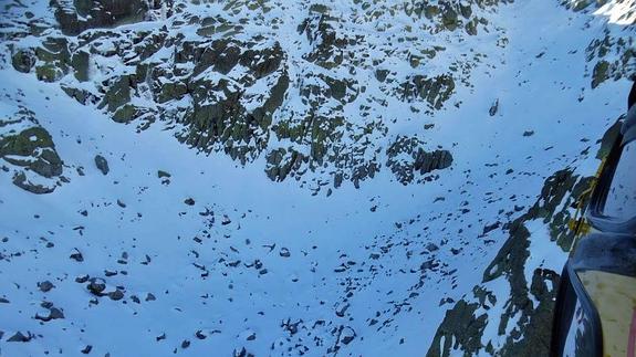 Rescatado un montañero herido en el Pico Almanzor, en la Sierra de Gredos