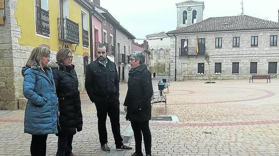 Castrillo de Onielo remodela la Plaza Mayor con un presupuesto de 66.450 euros