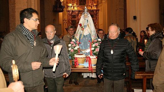 La villa de Cuéllar celebra la festividad de la Virgen de las Candelas