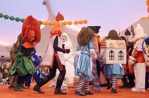 Y los niños pusieron la magia al carnaval