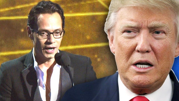 Marc Anthony insulta a Donald Trump durante un concierto
