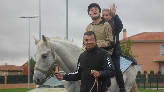 Estimulación a lomos de un caballo