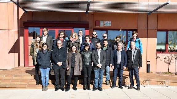 Despega el proyecto europeo Biomasud Plus tras la reunión de lanzamiento de todos sus socios en el Céder de Lubia