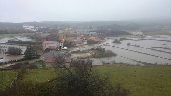 La Comarca de Pinares de Soria sufre una de las peores inundaciones de los últimos años