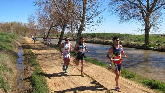 El Duatlón Canal de Castilla, el 5 de marzo