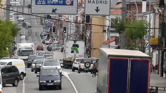 Ruido y peligro: Los vehículos pesados llegan a superar el 20% del tráfico en San Rafael