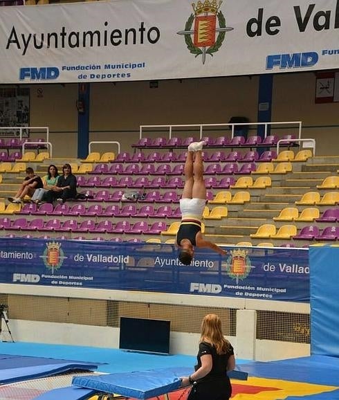 Cinco gimnastas del CG Burgos, al Europeo de trampolín