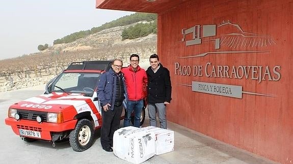 La solidaridad viaja en un Fiat Panda hasta Marruecos