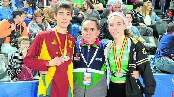 Gran inicio del Nacional juvenil en Salamanca con las platas de Mario García y Marta Pescador