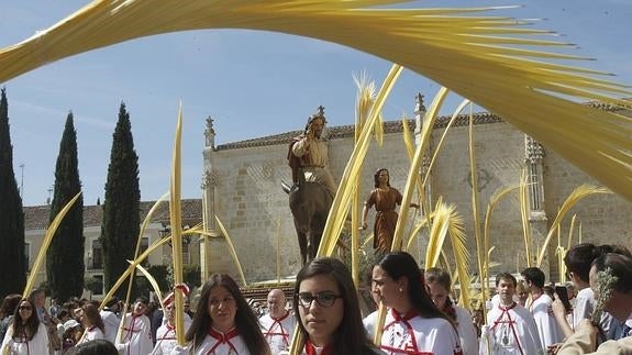 Programa del Domingo de Ramos en Palencia