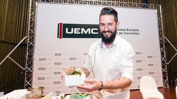 El chef Peña destaca la importancia de la formación en Tecnología e Innovación Alimentaria