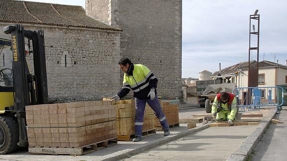 El Ayuntamiento de Cuéllar acondiciona el entorno de San Andrés