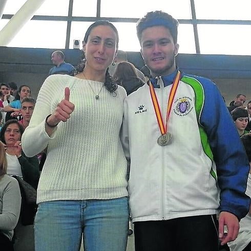 Miguel Delgado se cuelga una gran plata en los 400 metros del Nacional júnior