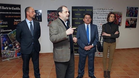 Villacastín, primera parada de la exposición 'Un año en imágenes'