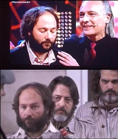 El público descubre a un actor entre los voluntarios de '1, 2, 3 Hipnotízame'