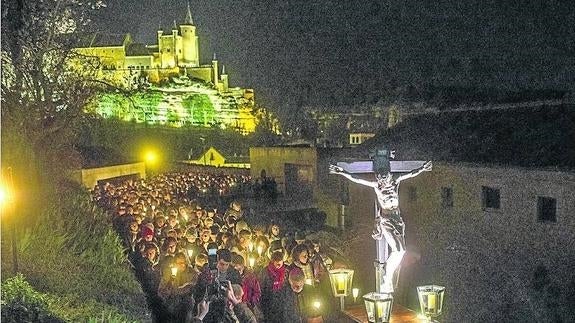 Apoteosis mística en la huerta