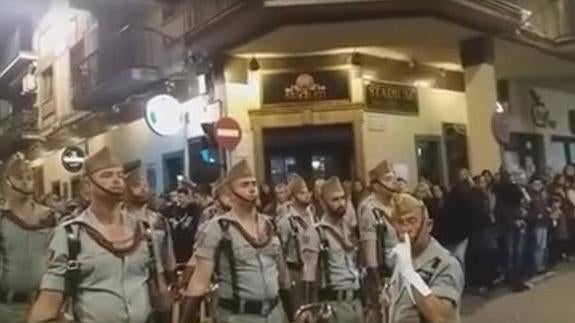 Un legionario denuncia haber sido drogado antes de participar en una procesión