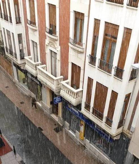 Y el 31 de marzo nevó en Palencia