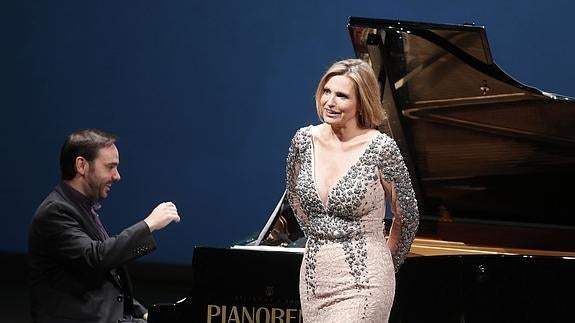 Ainhoa Arteta: «Puedo decir que estoy en uno de los mejores momentos de mi carrera»