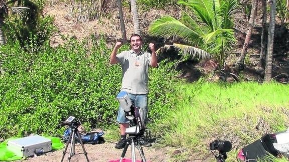 «Un eclipse te hace sentir pequeño y parte del universo»