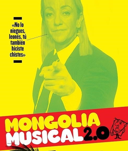 El Musical de la revista Mongolia llega a León con polémica por el póster de Isabel Carrasco