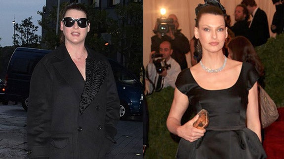 Extraordinario cambio físico de Linda Evangelista