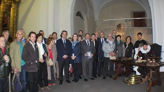 Inaguración de una exposición en Arévalo en la que se rinde homenaje a Cervantes
