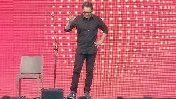 El descarado humor de Berto Romero conquista Valladolid