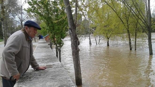 El Duero sube, el Pisuerga baja