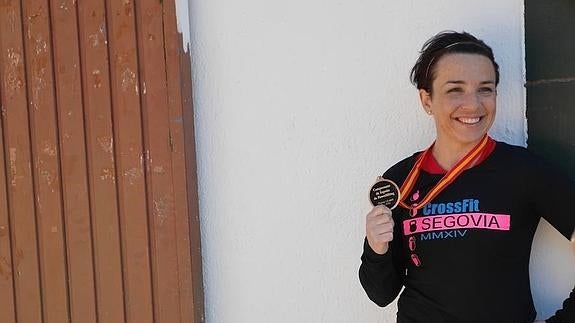 Una segoviana logra un récord nacional en Powerlifting